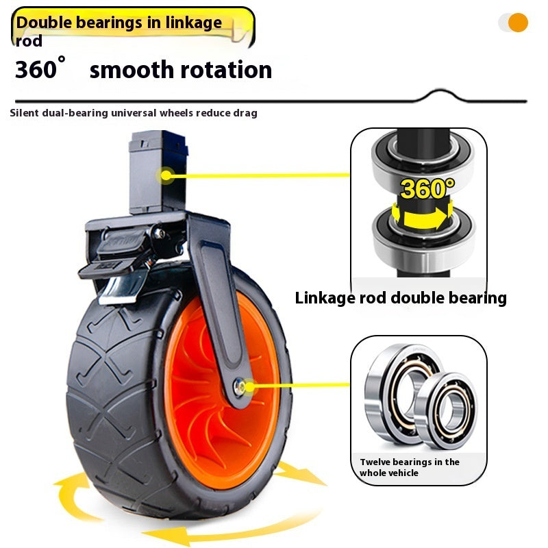 Outdoor Folding Hand Pulled Cart