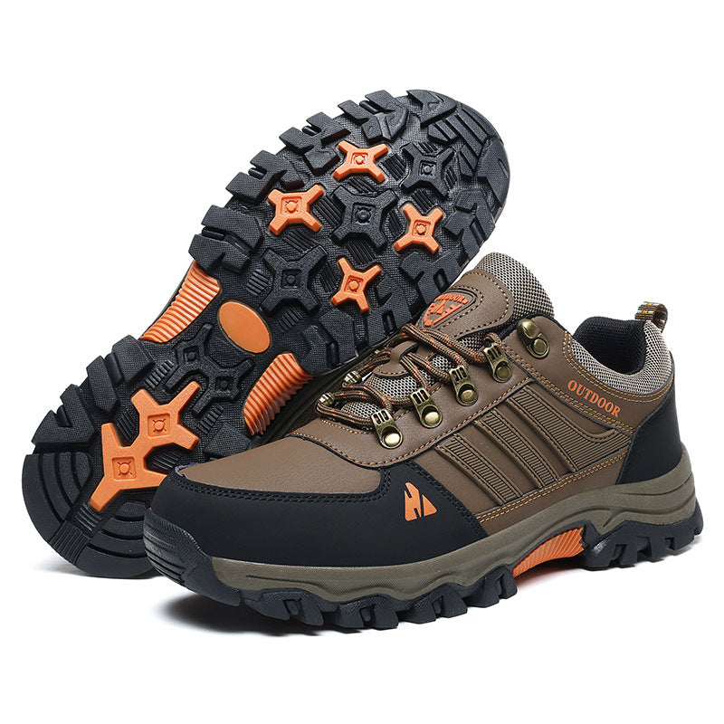 Men's Hiking Boots Low-top Lace-up