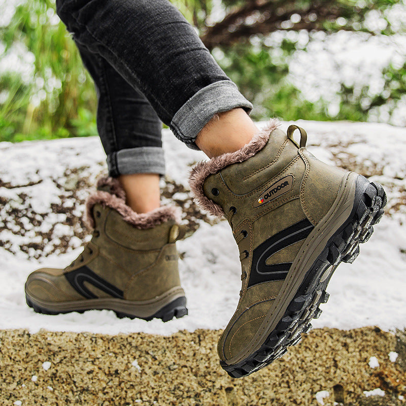 Velvet Warm Hiking Boots