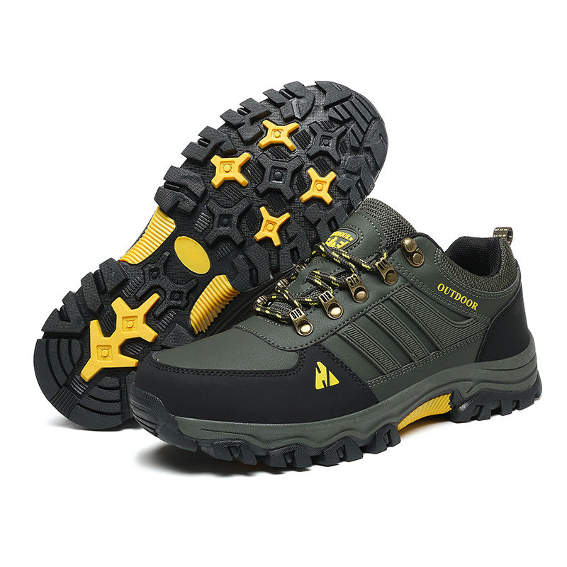 Men's Hiking Boots Low-top Lace-up