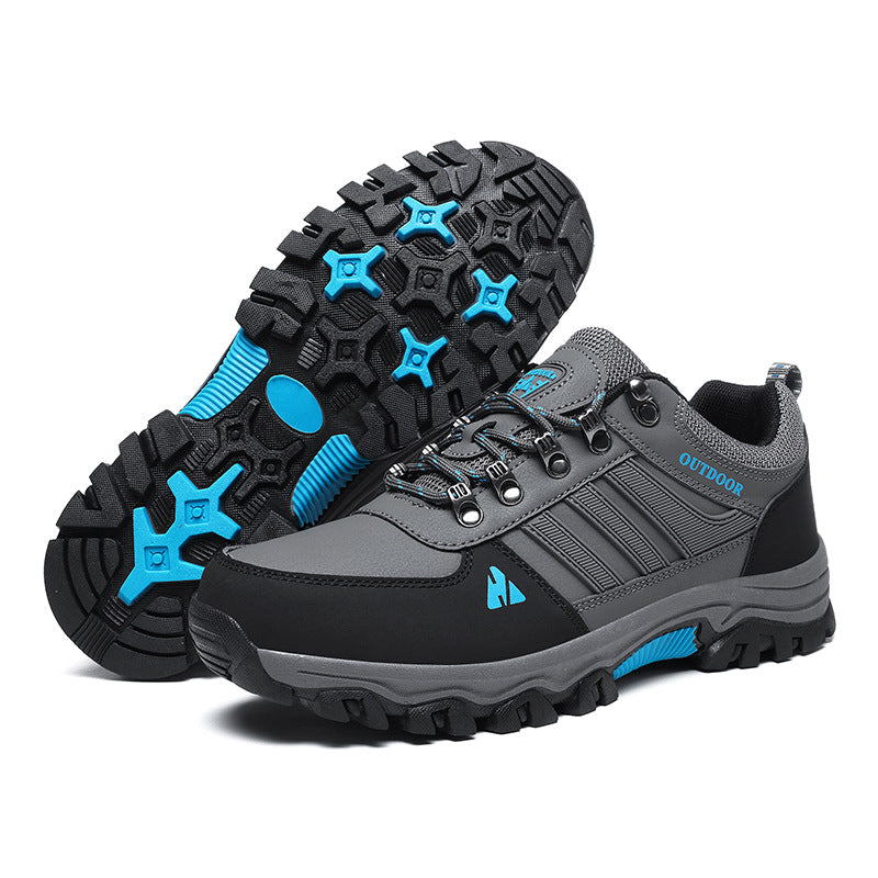 Men's Hiking Boots Low-top Lace-up