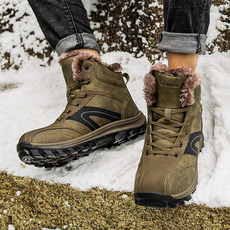 Velvet Warm Hiking Boots