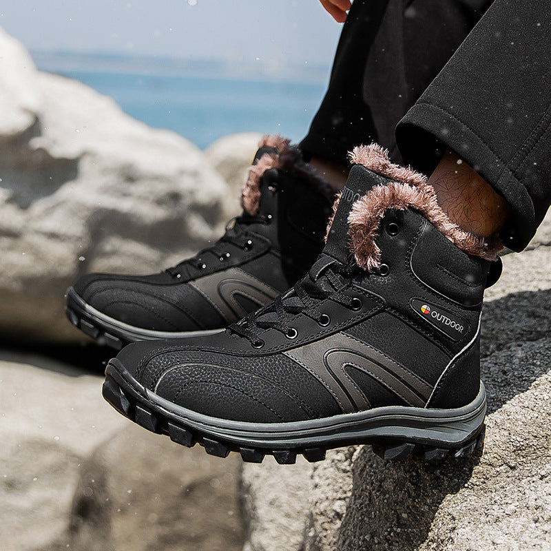 Velvet Warm Hiking Boots